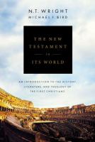 The New Testament in Its World cover
