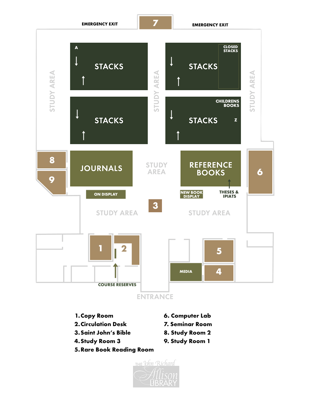 Library Map