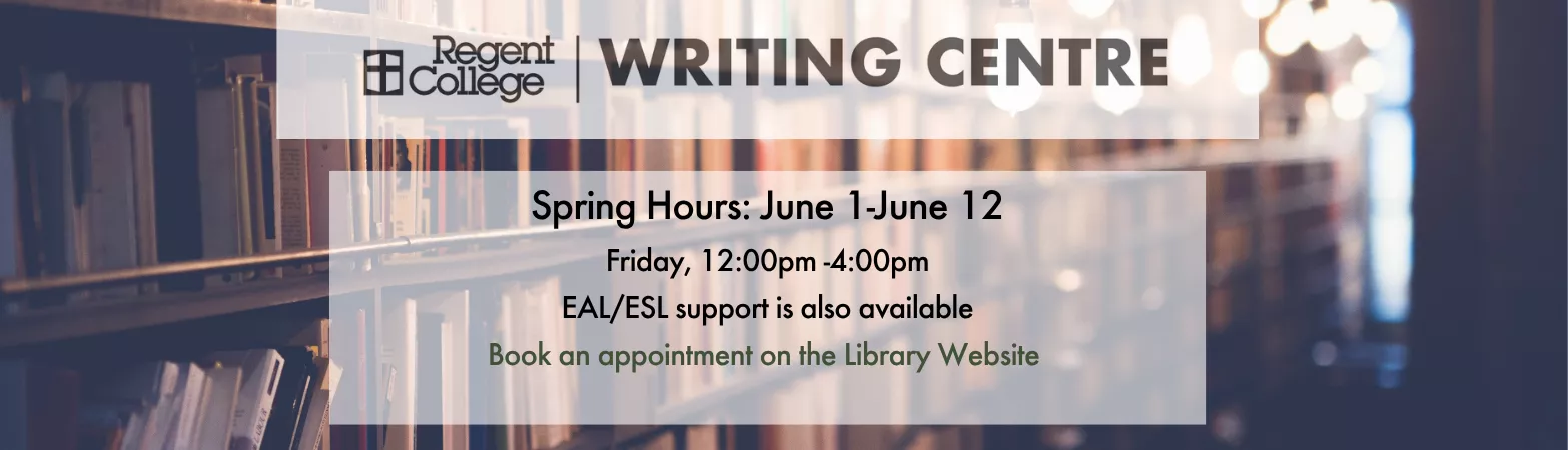 Writing Centre Hours