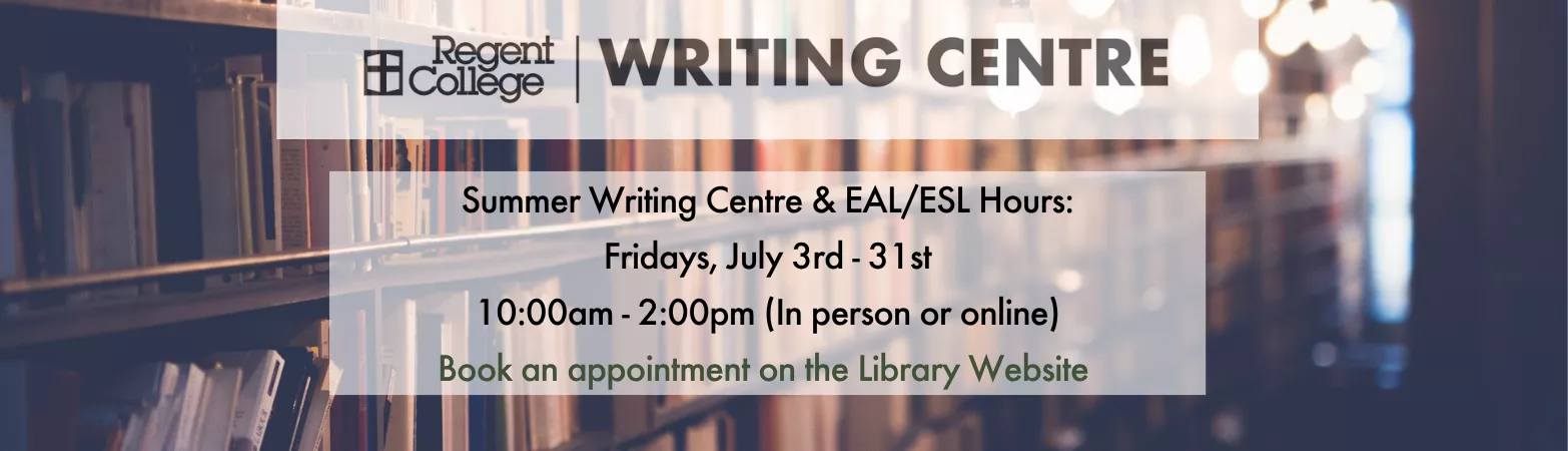 Writing Centre hours