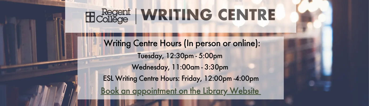 Writing Centre hours